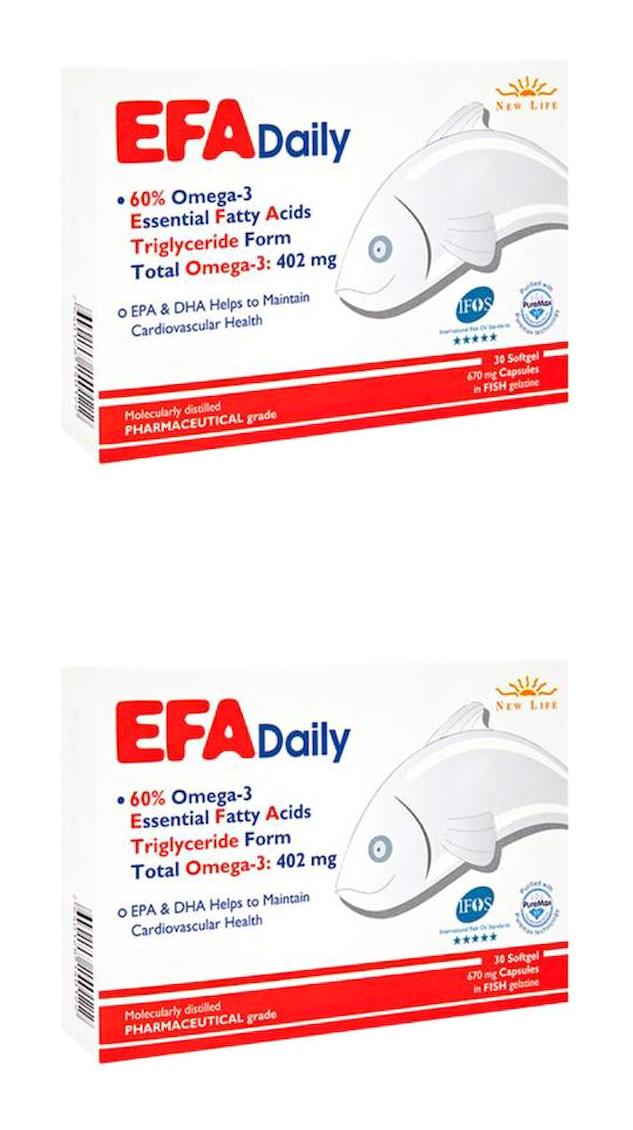 New Life Efa Daily Omega 3 Balık Yağı Kapsül 2x30 Adet
