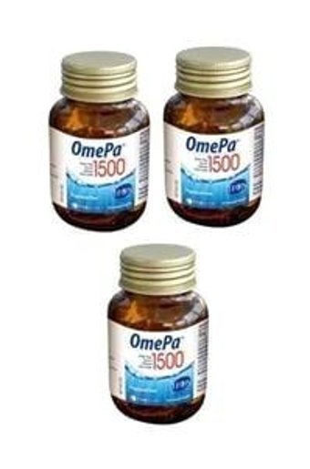 TAB İlaç Omepa 1500 Omega 3 Balık Yağı Kapsül 3x30 Adet