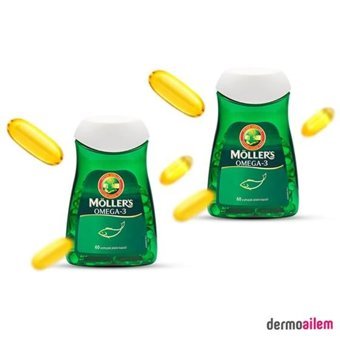 Möller's Omega 3 Balık Yağı Kapsül 2x60 Adet