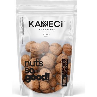 Kanneci Organik Tane Kabuklu Çiğ Ceviz 500 gr