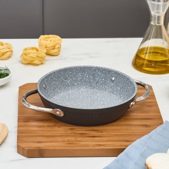 Karaca Granit 20 cm Sahan Siyah Tava