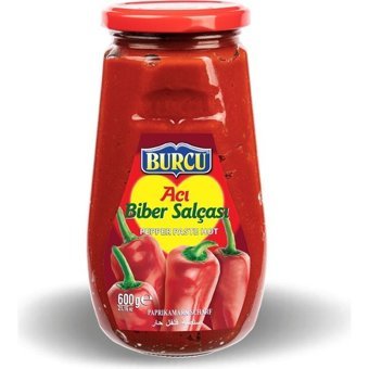Burcu Acılı Biber Salçası 600 gr