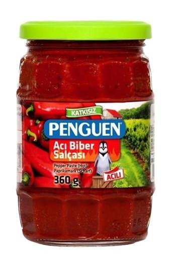 Penguen Acılı Biber Salçası 360 gr