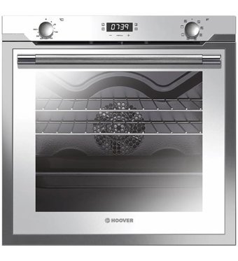 Hoover HOAZ 7150 WI 80 lt A Enerji Sınıfı Analog Ocaksız Tam Boy Ankastre Fırın Gri