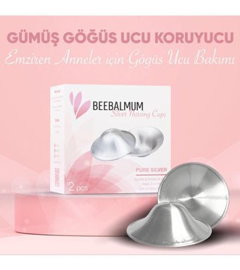 Beebalmum Gümüş Göğüs Ucu Koruyucu