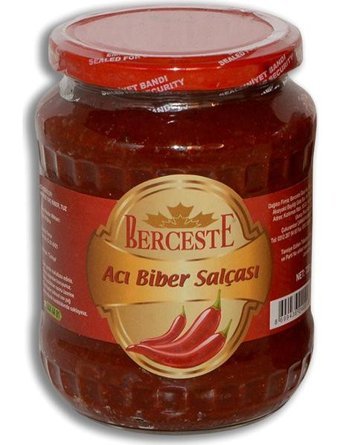 Berceste Acılı Biber Salçası 800 gr