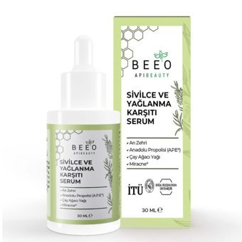 Bee'o Sivilce ve Yağlanma Karşıtı Canlandırıcı Jel Yüz Serumu 30 ml