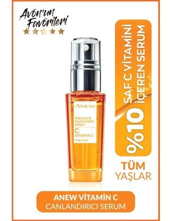 Avon Anew Radiance Maximising C Vitaminli Kolajenli Yüz Dolgunlaştıran Canlandırıcı Jel Yüz Serumu 30 ml