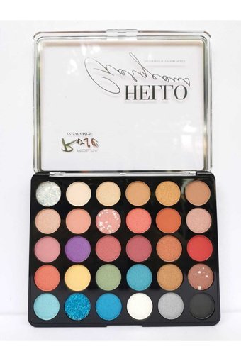 Roesia Rose Cosmetics Hello Hetto Krem Metalik Far Paleti