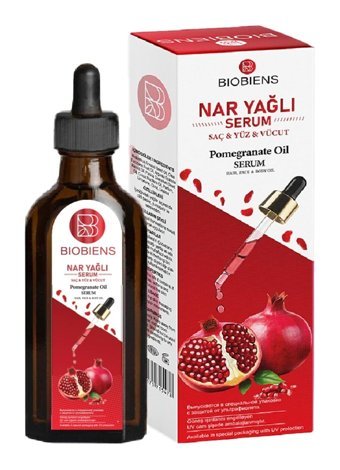 Biobiens Nar Yağlı Canlandırıcı Yaşlanma Karşıtı Jel Yüz Serumu 100 ml