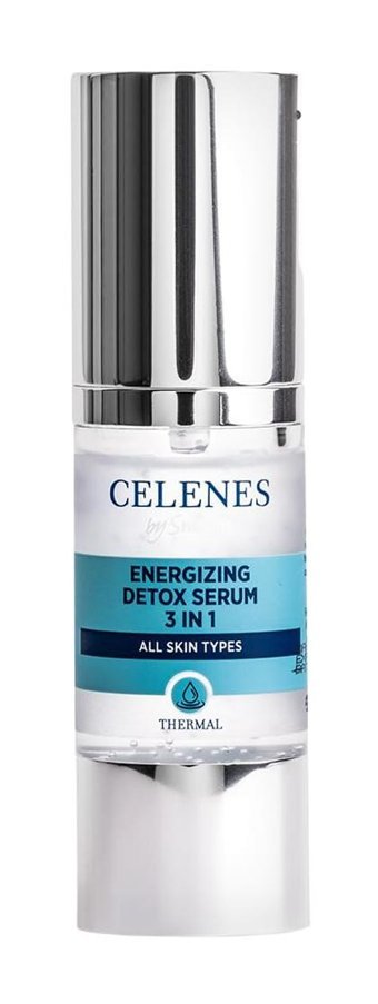 Celenes Thermal 3 In 1 Detox Canlandırıcı Krem Yüz Serumu 30 ml