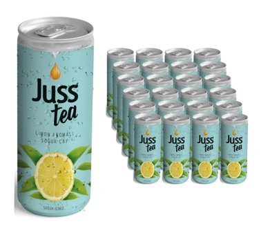Juss Limonlu Soğuk Çay 24x250 ml
