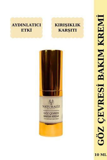 Naturaliz Beauty Tüm Ciltler İçin Göz Altı Krem Şişe 10 ml