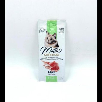 Motto Sticks Kuzu Etli Yetişkin Kedi Ödül Maması 15 gr