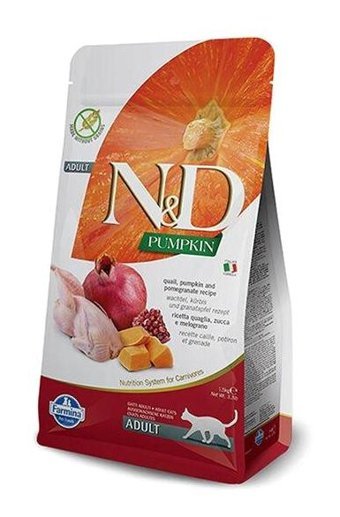 N&d Pumpkin Karışık Tahılsız Yetişkin Kuru Kedi Maması 1.5 kg