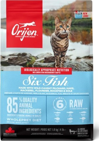 Orijen Balıklı Tahılsız Yetişkin Kuru Kedi Maması 1.8 kg