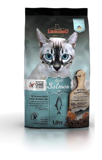 Leonardo Adult Gf Somonlu Tahılsız Yetişkin Kuru Kedi Maması 1.8 kg