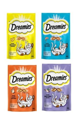 Dreamies Karışık Yetişkin Kedi Ödül Maması 12x60 gr