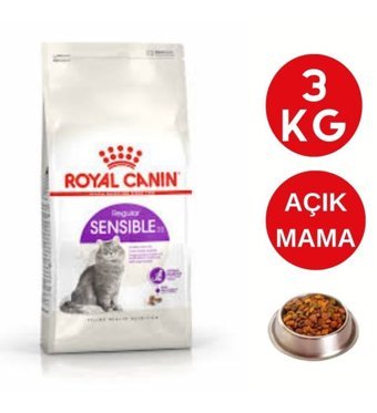 Royal Canin Sensible 33 Dana Etli Tahılsız Yetişkin Kuru Kedi Maması 3 kg