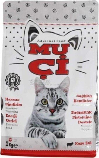 Muçi Kuzu Etli Yetişkin Kuru Kedi Maması 1 kg