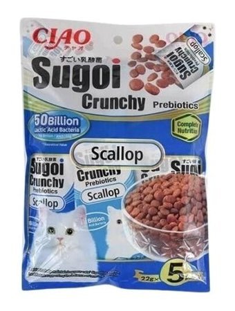 Inaba Sugoi Crunchy Kısırlaştırılmış Yetişkin Kuru Kedi Maması 5x22 gr
