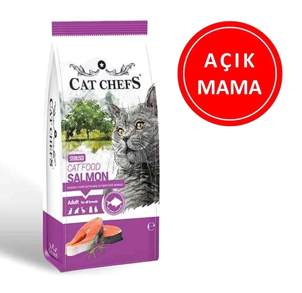 Cat Chefs Somonlu Kısırlaştırılmış Yetişkin Kuru Kedi Maması 1 kg