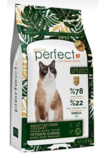 Perfect Gurme Az Tahıllı Yetişkin Kuru Kedi Maması 1.5 kg