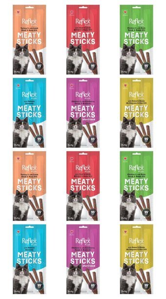 Reflex Meaty Sticks Kedi Ödül Maması 36x5 gr