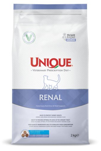 Unique Renal Balıklı Yetişkin Kuru Kedi Maması 2 kg