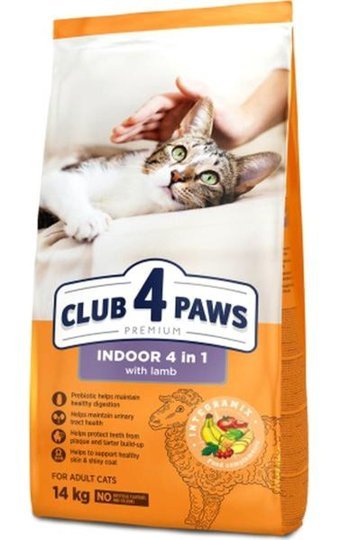 Club4paws Kuzu Etli Kuru Kedi Maması 14 kg