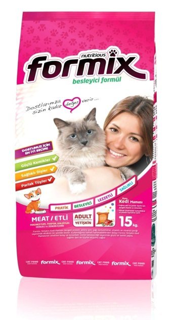 Formix Etli Yetişkin Kuru Kedi Maması 15 kg