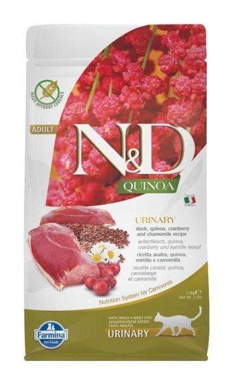 N&d Quinoa Ördekli Tahılsız Yetişkin Kuru Kedi Maması 1.5 kg