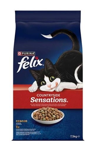 Purina Felix Sığır Eti-Tavuklu Az Tahıllı Yetişkin Kuru Kedi Maması 7.5 kg