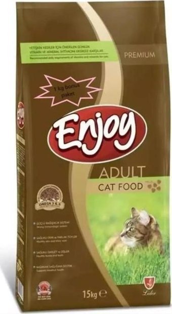 Enjoy Adult Tavuklu Kuru Kedi Maması 16 kg