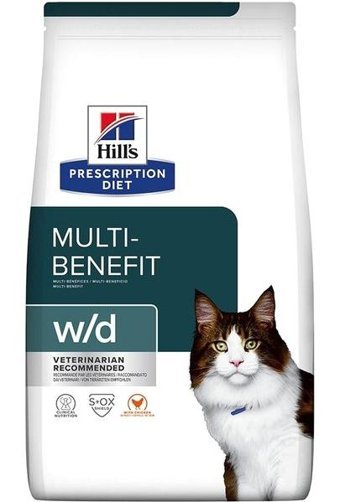 Hill's Diet W/D Tavuklu Tahıllı Yetişkin Kuru Kedi Maması 1.5 kg