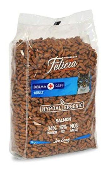 Felicia Hypoallergenic Somonlu Yetişkin Kuru Kedi Maması 1 kg