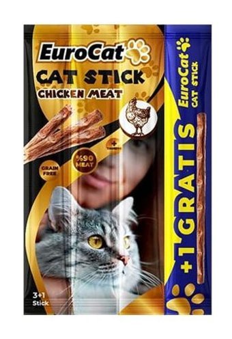 Eurocat Tavuklu Tahılsız Yetişkin Kedi Ödül Maması 20 gr