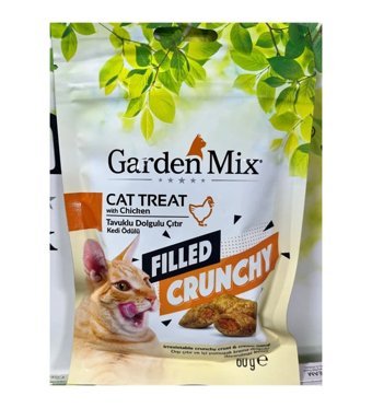Garden Mix Sticks Tavuklu Tahılsız Kedi Ödül Maması 60 gr