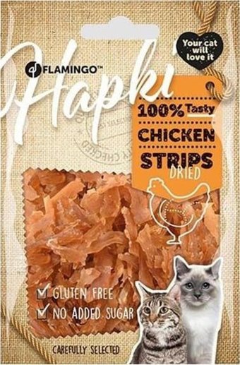 Flamingo Hapki Tavuklu Tahılsız Yetişkin Kedi Ödül Maması 50 gr