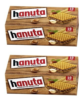 Hanuta Fındıklı Sade Gofret 2x220 gr