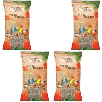 Gold Wings Kabuklu Yulaflı Vitaminli Yavru Yetişkin Kanarya Yemi 4x300 gr