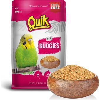 Quik Kabuklu Karışık Yetişkin Muhabbet Kuşu Yemi 6x1 kg