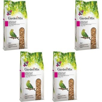 Garden Mix Kabuklu Meyveli Vitaminli Yetişkin Muhabbet Kuşu Yemi 4x1 kg