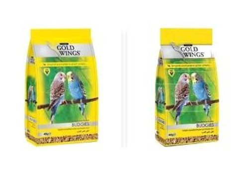 Gold Wings Kabuksuz Muhabbet Kuşu Yemi 2x400 gr