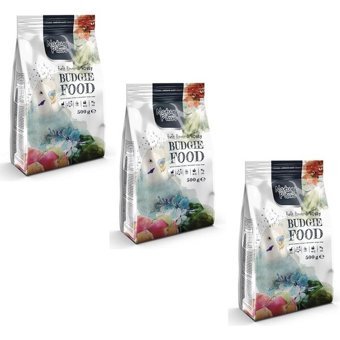 Nature Plan Kabuklu Ballı Vitaminli Muhabbet Kuşu Yemi 3x500 gr