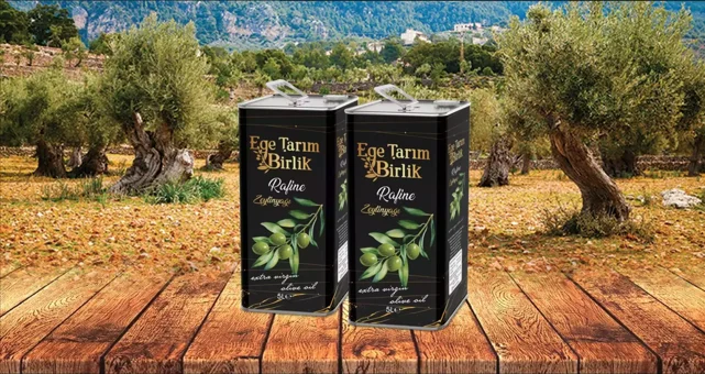 Ege Tarım Birlik Rafine Organik Filtresiz Polifenollü Olgun Hasat Teneke Birinci Zeytinyağı 2x5 lt