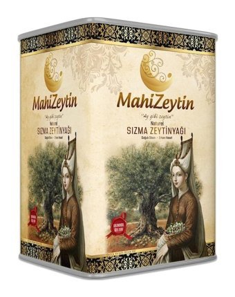 Mahizeytin Mahizeytin Soğuk Sıkım Organik Filtresiz Polifenollü Teneke Sızma Zeytinyağı 18 lt