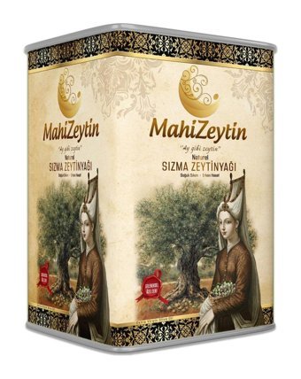 Mahizeytin Mahizeytin Soğuk Sıkım Organik Filtresiz Polifenollü Teneke Sızma Zeytinyağı 18 lt