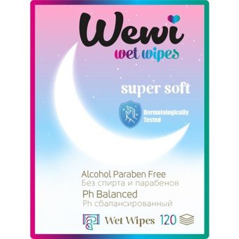 Wewi 120 Yaprak 4'lü Islak Mendil