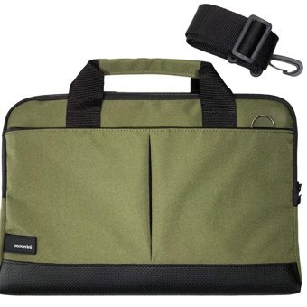 Moserini 13.3 inç Polyester El-Omuz Laptop Çantası Haki